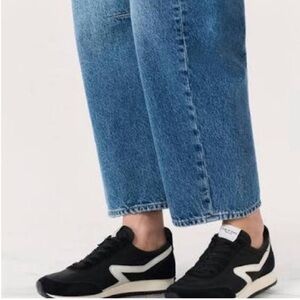 Black & White Retro Runner Rag & Bone Sneakers 👟
